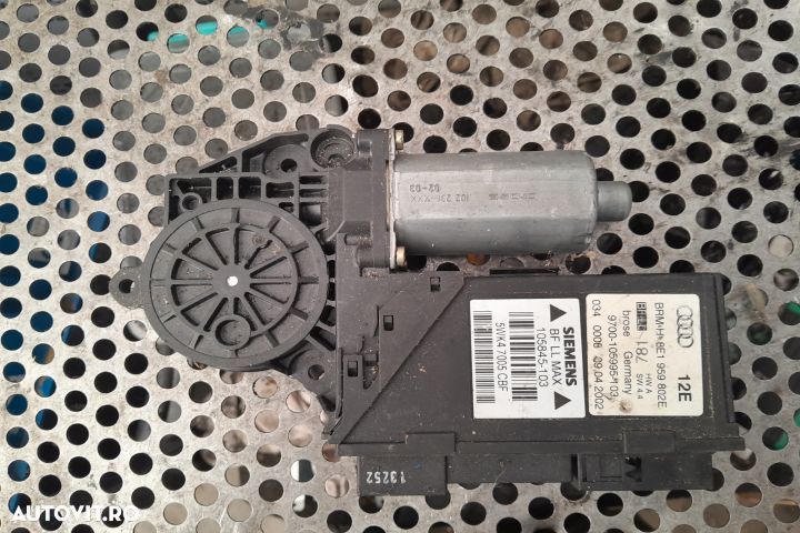 Motoras macara geam fata dreapta 0130821764 Audi A4 B6 [2000 - 2005] - 1