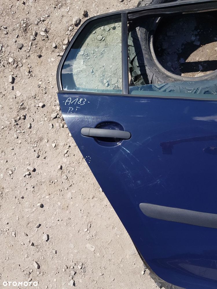 drzwi prawe prawy tył vw golf v eur la5g - 4