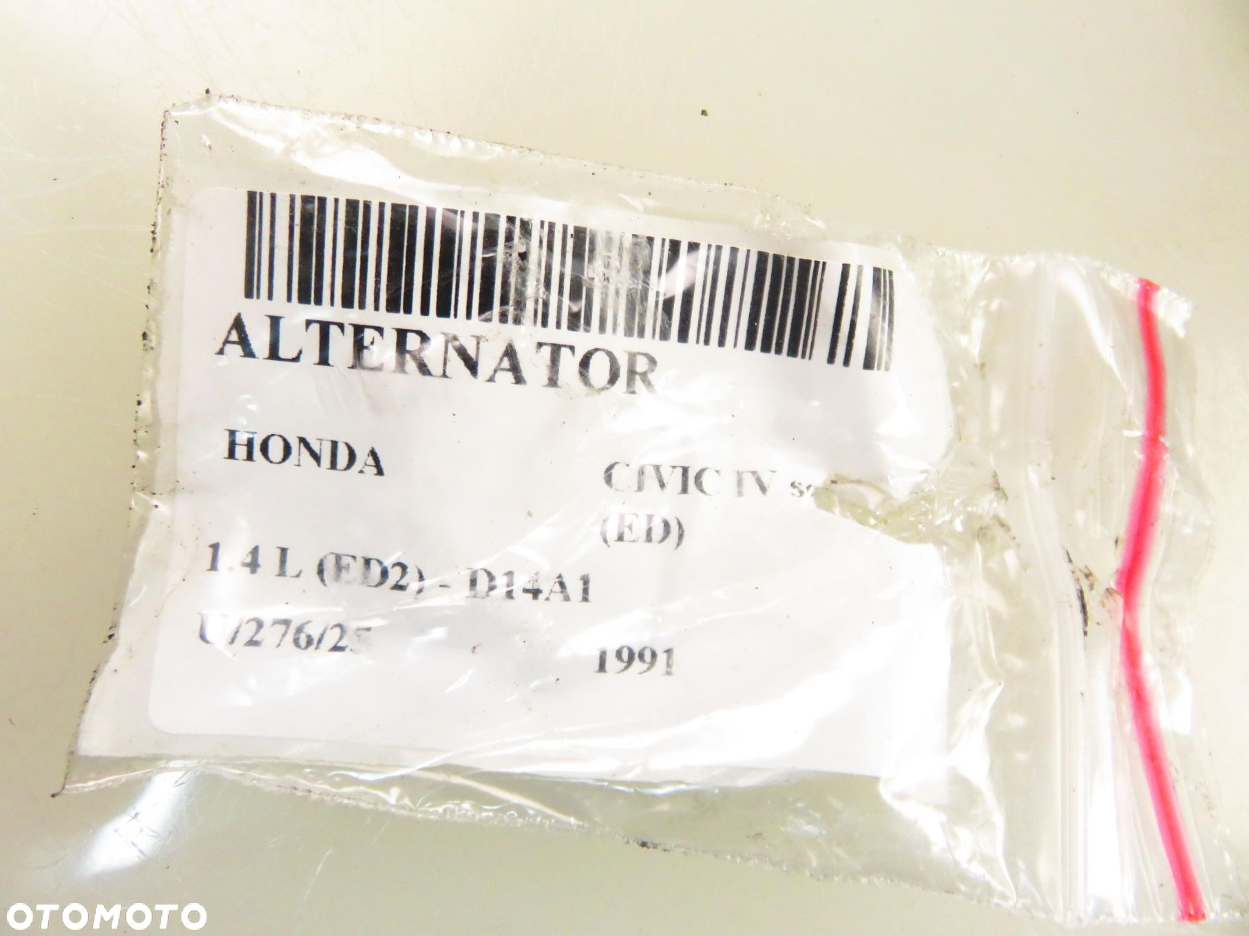 ALTERNATOR HONDA CIVIC IV 1.4 AHGA01 - 8