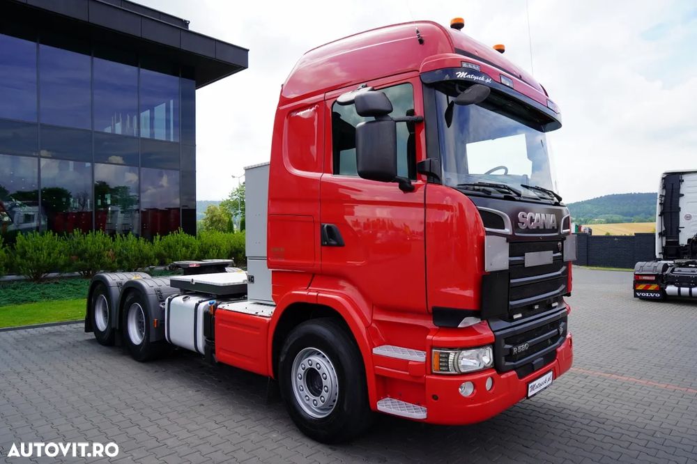Scania R 580 / V8 / 6x4 / MTA: 150.000 KG / RETARDER / I-PARK COOL / ADR COMPLET / TRACTOR CU 3 AXE / IMPORTAT - 2