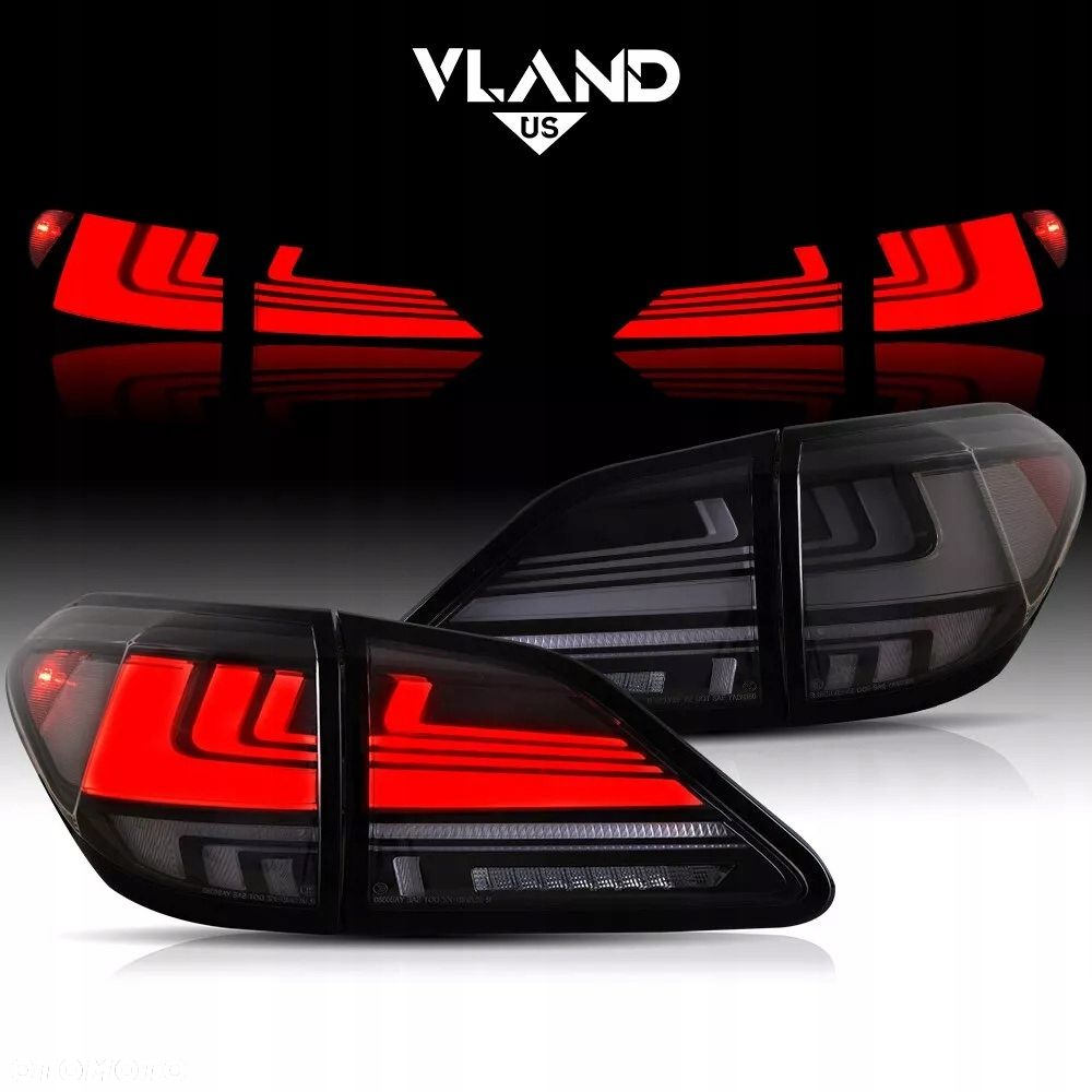 Lampy tyl ne kpl Vland Full Led Neon Diody Tuning Lexus RX III 3 2009-2015 - 2