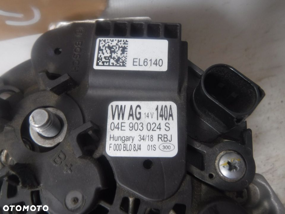 alternator nowy 1,0 1,5 tsi vw audi golf tiguan a3 04e903024sx - 2