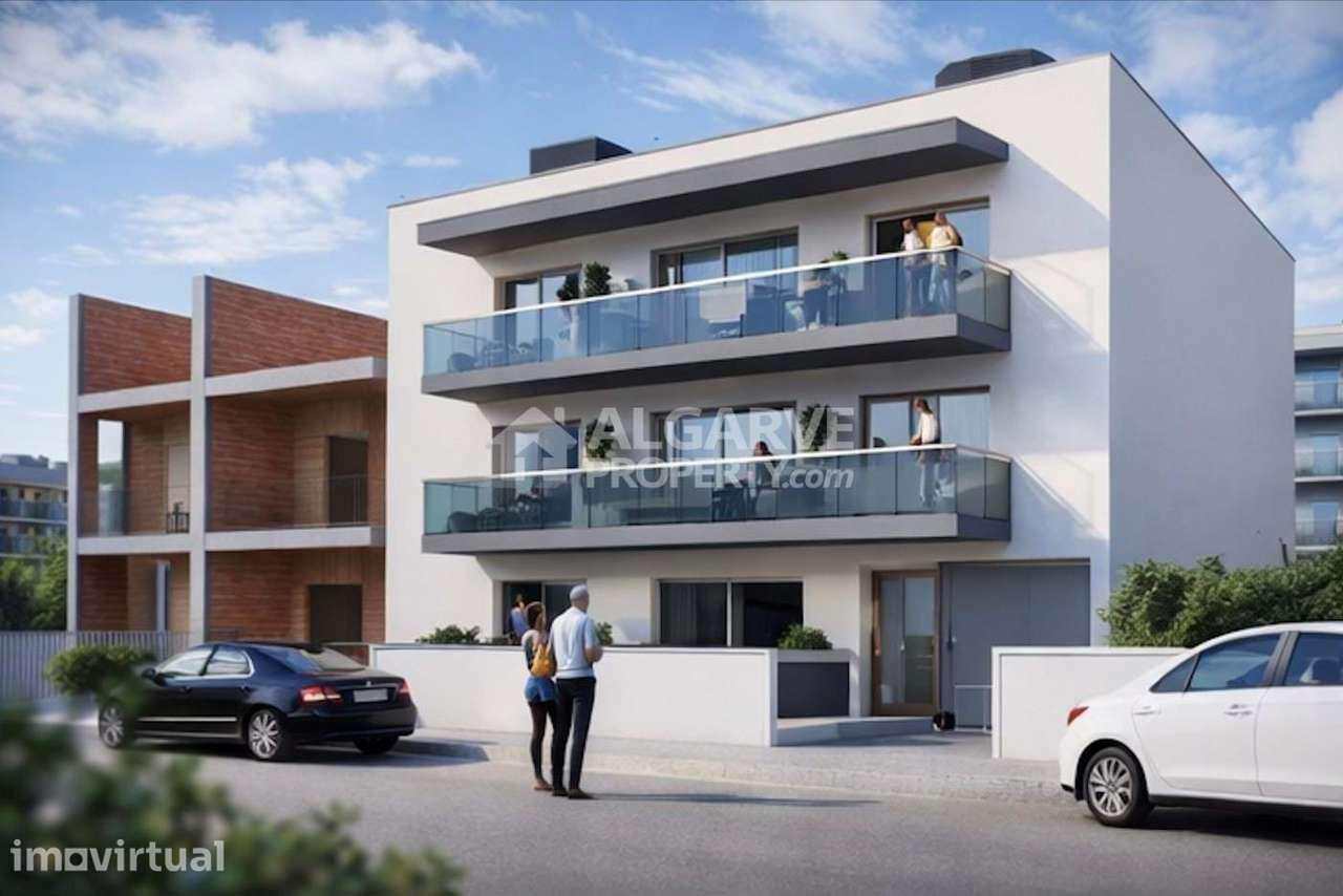 ApartamentoT2 Novo no 1.º Piso em Quarteira com Varanda e Luz Natural - Grande imagem: 4/20