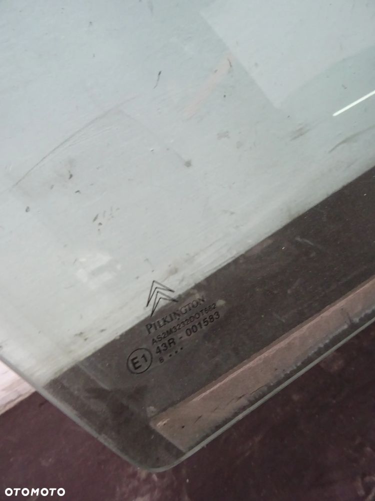 CITROEN C3 I LIFT 05-09 SZYBA DRZWI PRAWY PRZÓD - 3