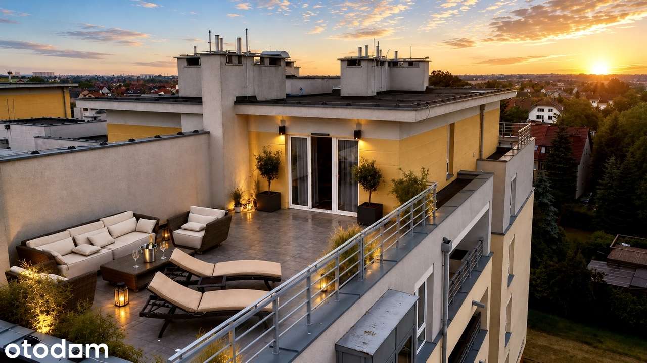 52 m² + prywatny taras 50 m² | ostatnie piętro