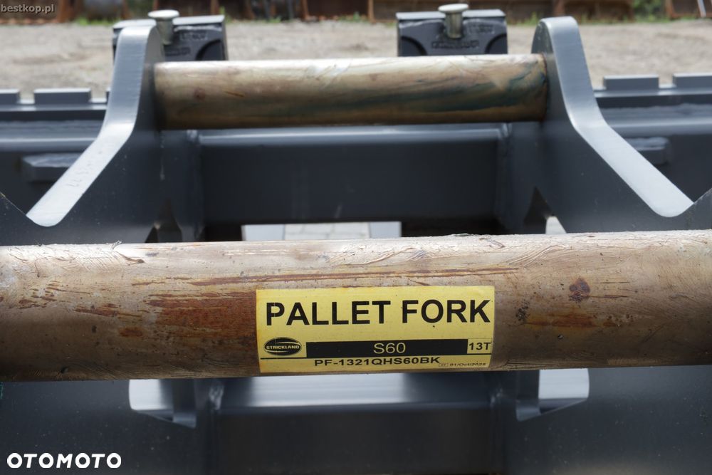 Widły paletowe Strickland na złącze S60 Udźwig 4000kg CE - 12