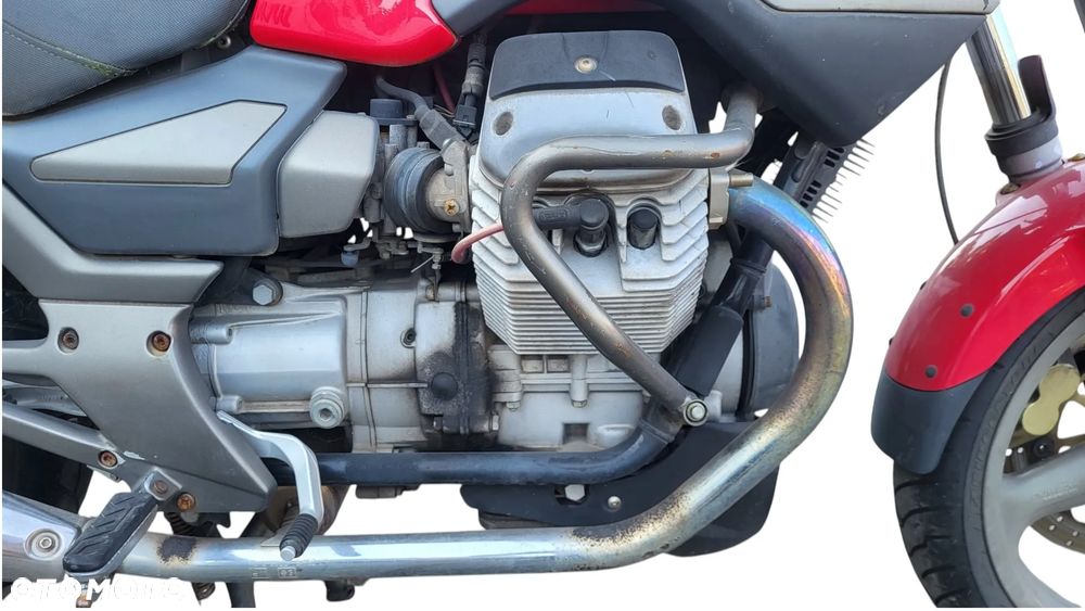 Moto Guzzi Breva 750 ie reflektor lampa czasza owiewka wypełnienie licznik błotnik kierownica lusterko manetka felga tarcza zacisk pompa zawieszenie silnik moduł regulator zbiornik siedzenie set podnóżek stelaż stopka chłodnica tłumik - 4