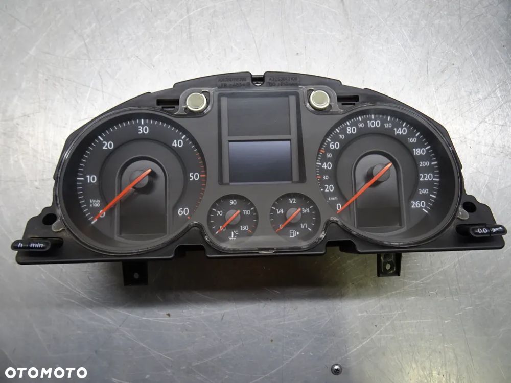 VW PASSAT B6 05-10 2.0 TDI LICZNIK ZEGAR ZEGARY 3C0920860N - 1