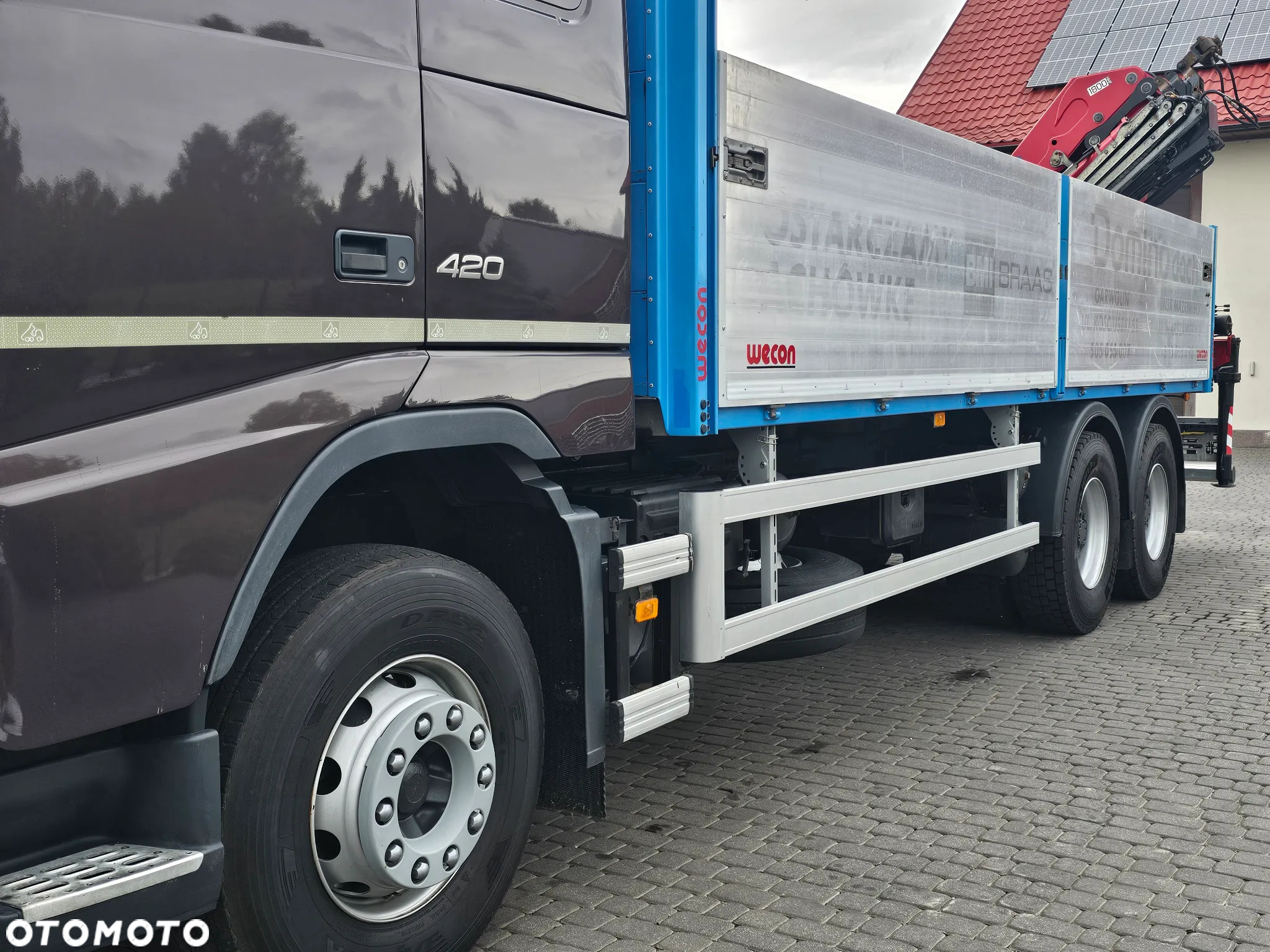 Volvo FH420+HDS 6X4 HMF 12,5m Składany Z, - 14