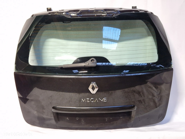 Renault Megane 2 KOMBI - Klapa bagażnika - CZARNA - NV676