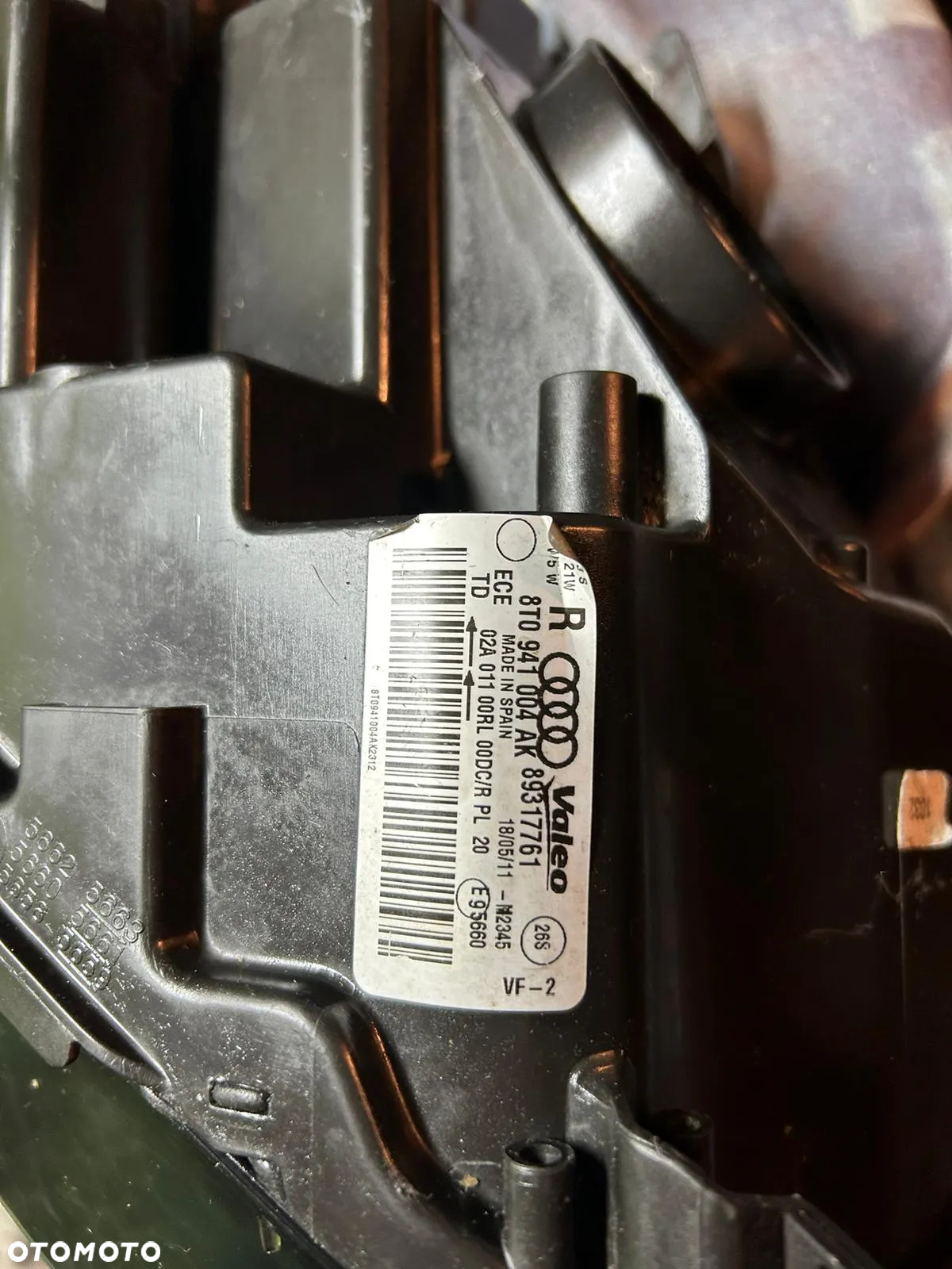 Lampa przód Audi a5 Xenon prawa nieskrętna regenerowana - 10