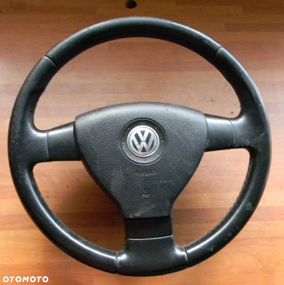 kierownica skórzana skóra VW PASSAT B6 3C0 airbag - 1