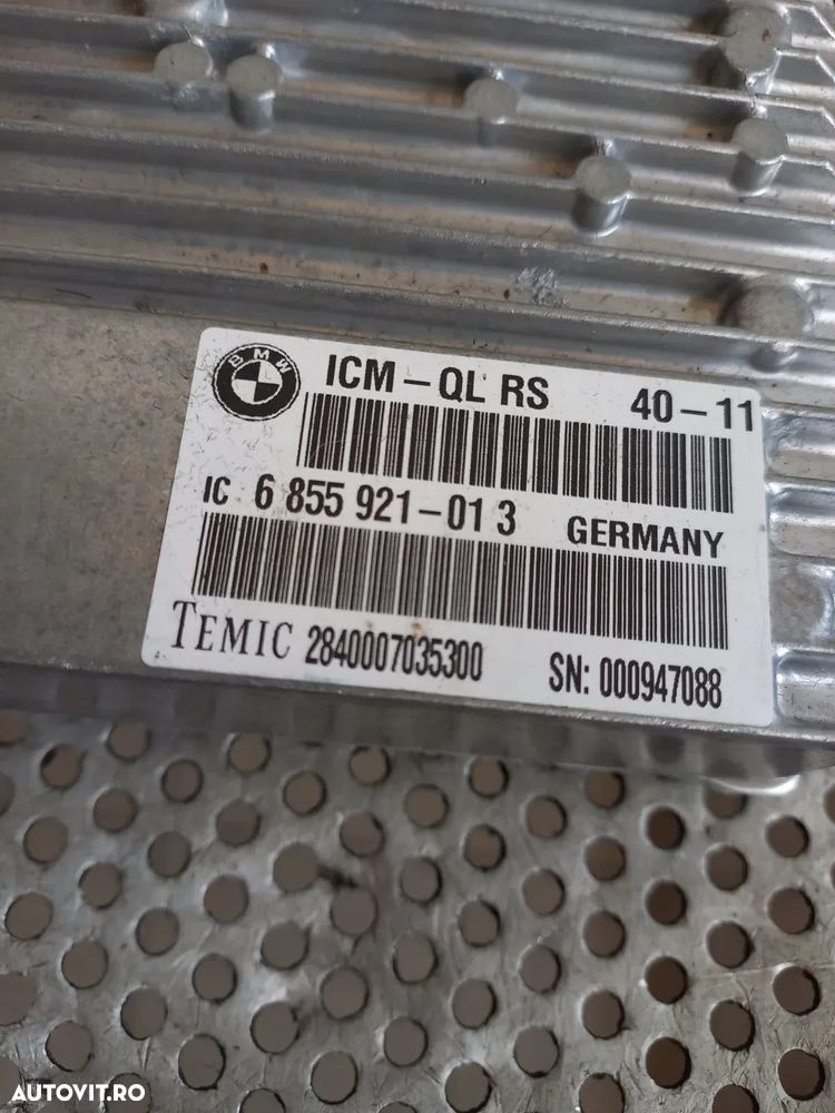 Modul Control ICM Bmw  Seria 7 F01 F02 F03 F04 Seria 5 GT F07 Dezmembrez Bmw F01 F02 - 4