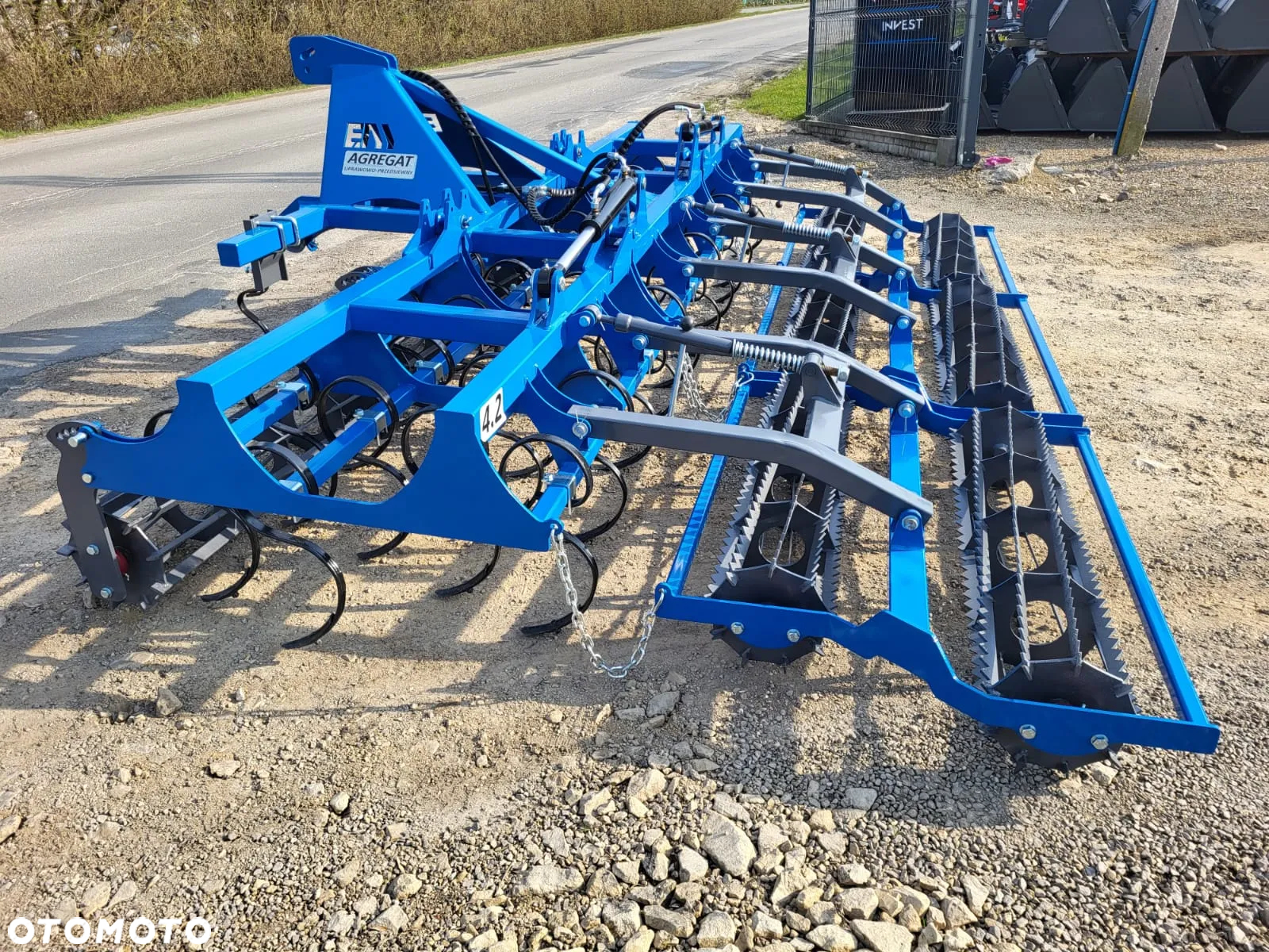 Agregat uprawowo-przedsiewny 2,1-6m Nietoperz/agregat hydraulicznie składany - 2