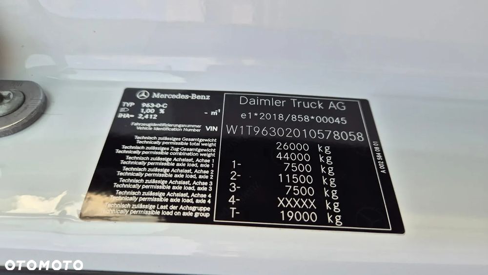 Mercedes-Benz MERCEDES-BENZ///ACTROS/// BIG SPACE///2022///BDF/// NOWY///NIE UŻYWANY/// JEDYNE 12 TYŚ KM///SALONKA/// KAMERY///VIRTUAL COCPIT///FULL LED///STAN JAK NOWY. - 40
