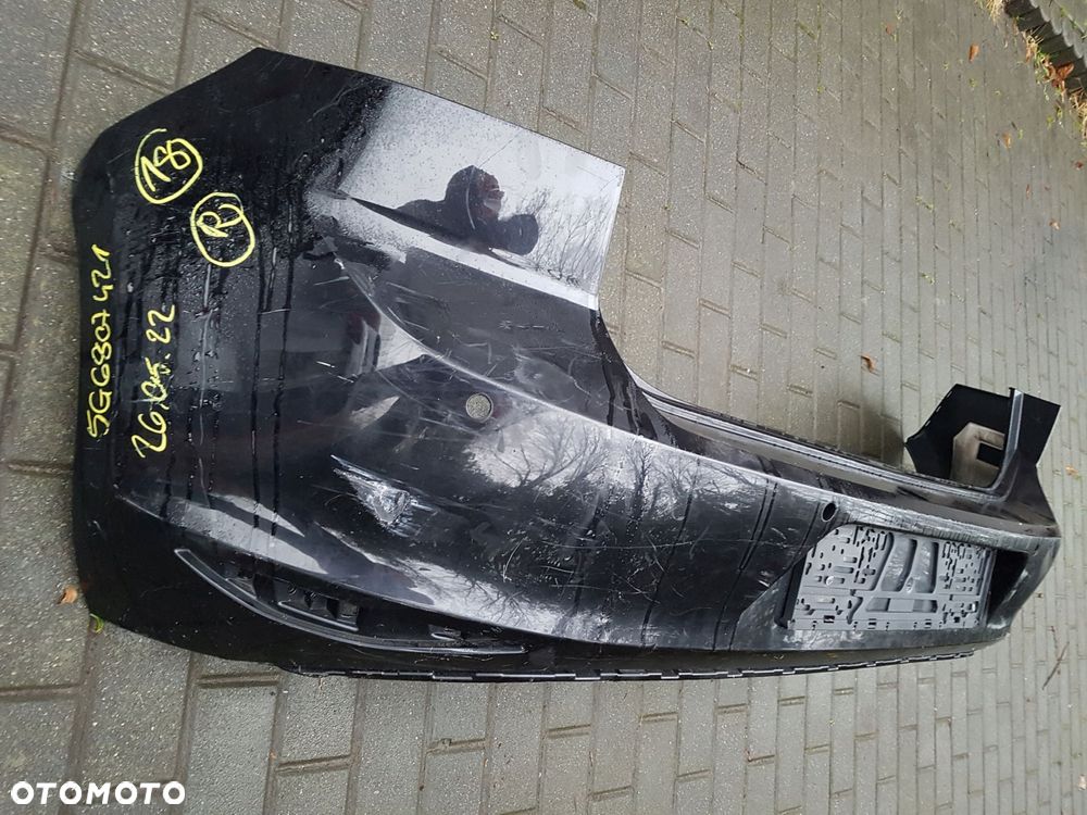 vw golf 7 zderzak tył 5g6807421 - 7