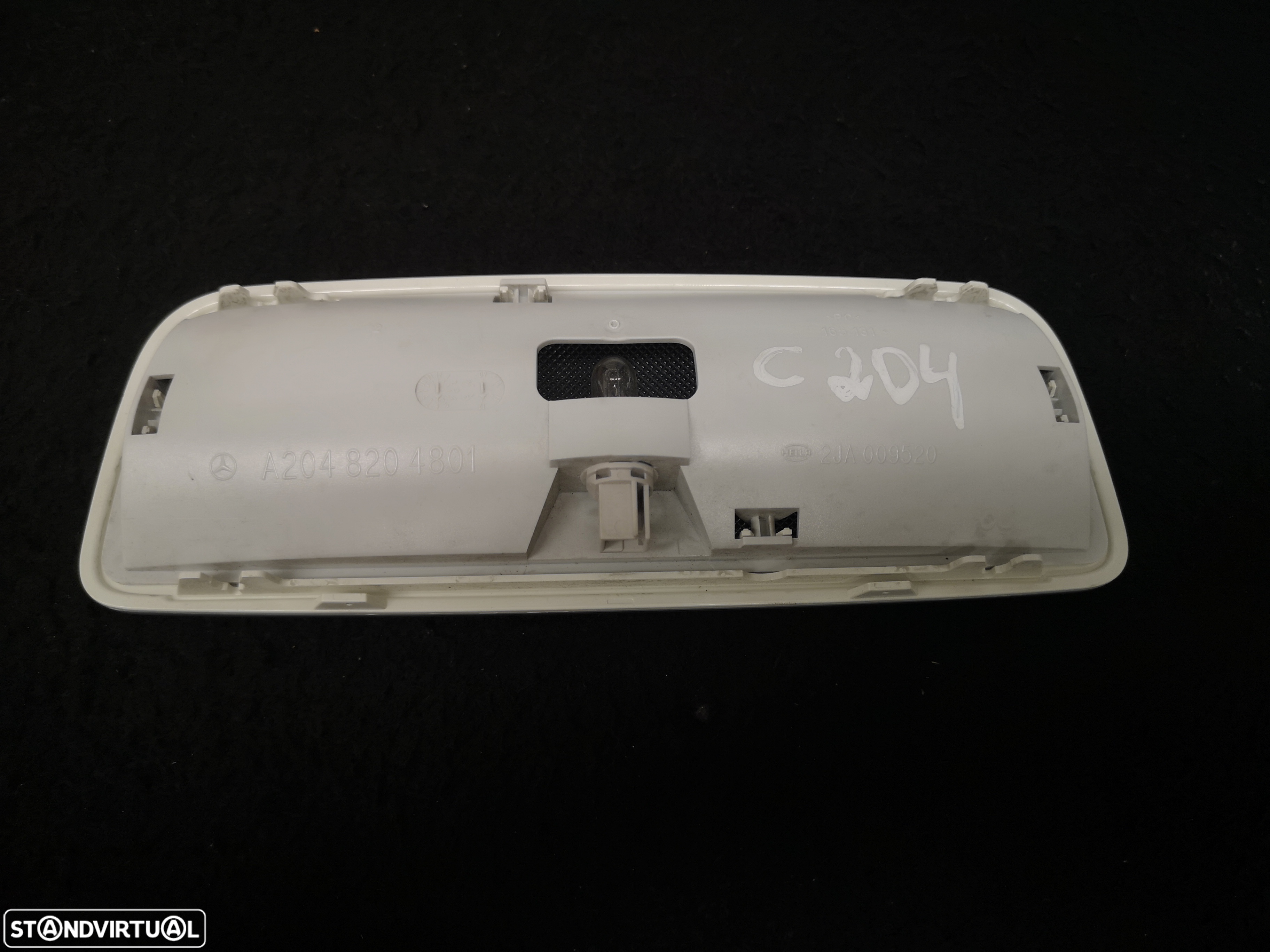 Plafonier Luz interior originais traseiro Mercedes w204 class c 2008+ (2x no estoque) - 4