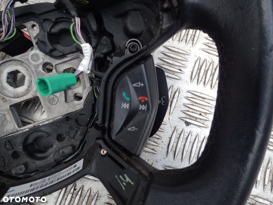 KIEROWNICA MULTIFUNKCYJNA SKÓRA FORD FOCUS MK3 C-MAX II RADOM - 3