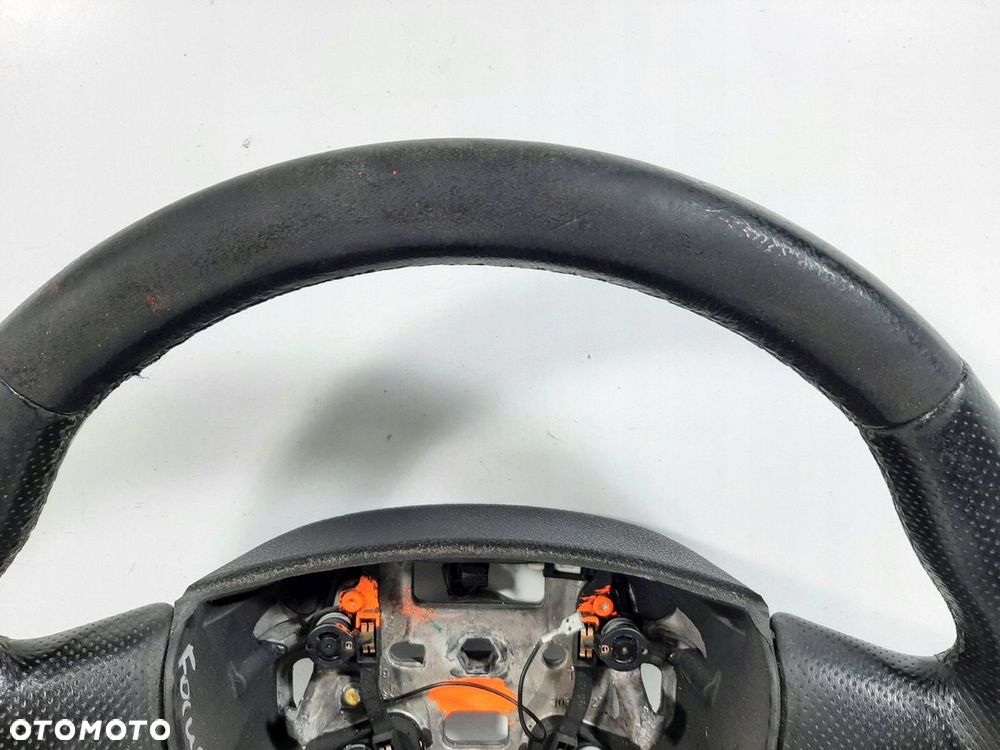 FORD FOCUS MK2 06R KIEROWNICA SKORA PODUSZKA AIRBAG 4M513600AKW 4M51A042B85 - 12
