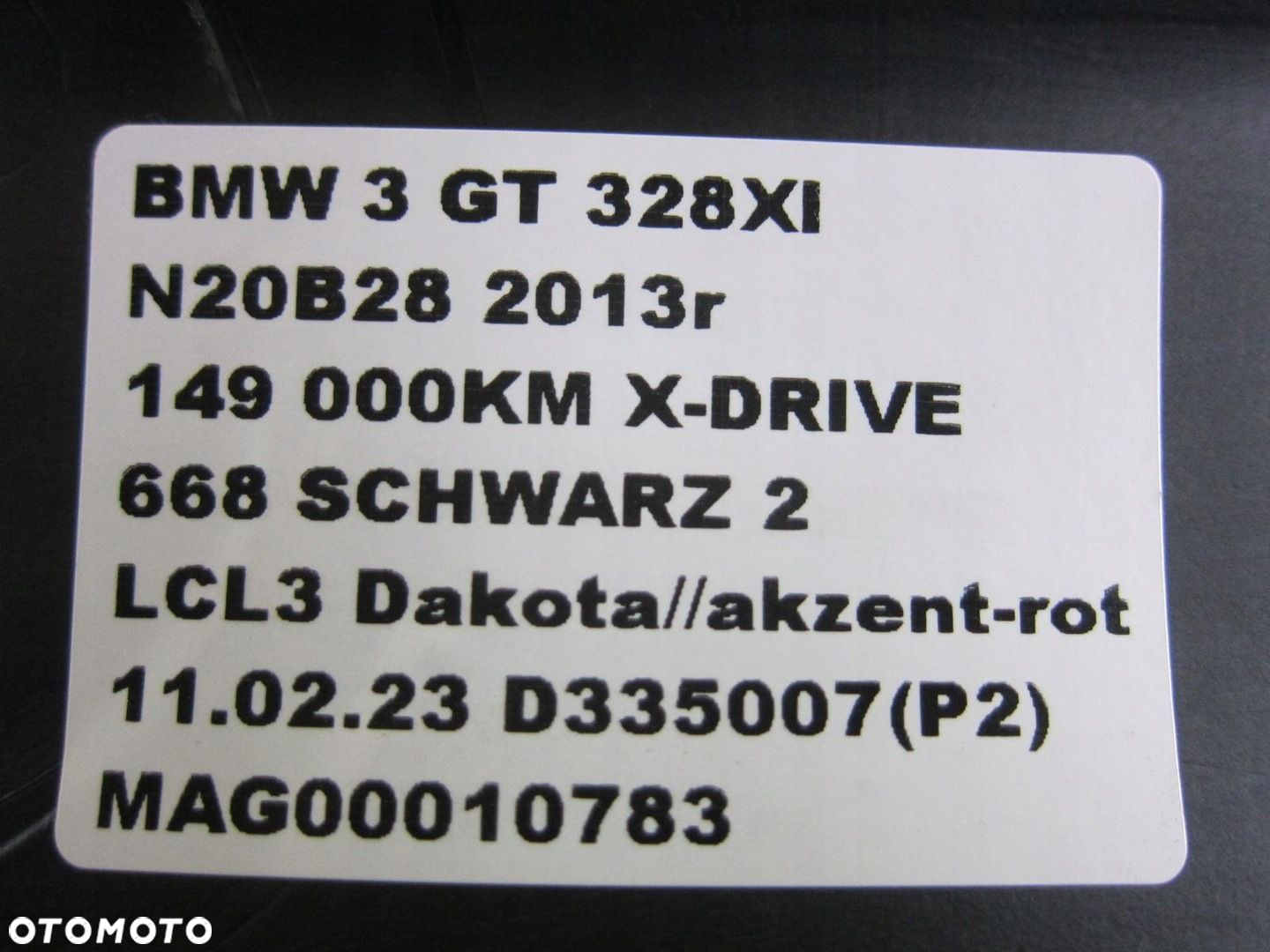 BMW F34 F30 328i N20 N55 BAK ZBIORNIK PALIWA POMPA - 9
