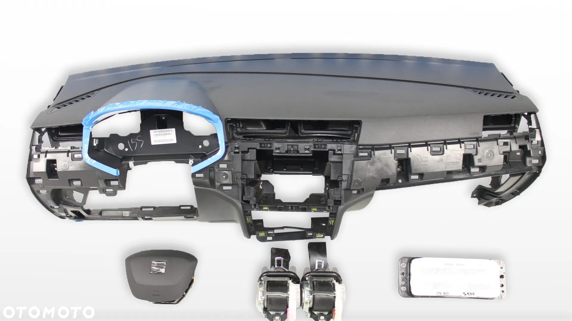 Seat Ibiza 5 6F Deska Poduszki Pasy AirBag Konsola kokpit Regeneracja Naprawa - 1