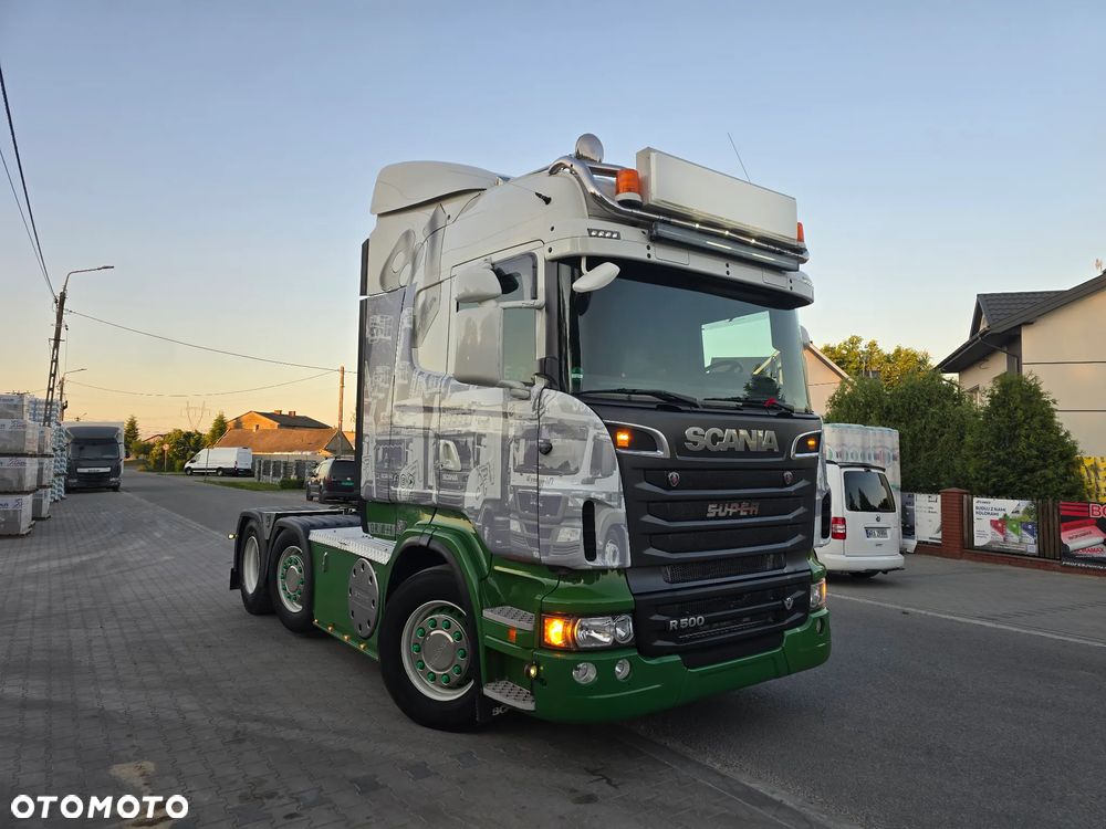 Scania R500V8/6x2/Pusher/Skrętna i Podnoszona Oś - 1