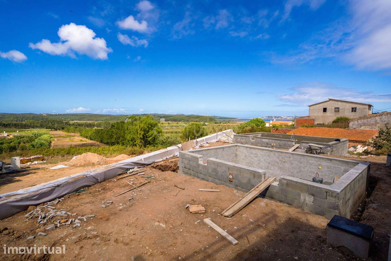 Moradia T3 com Piscina | Vista Lagoa de Óbidos e Foz do Arelho - Grande imagem: 4/17