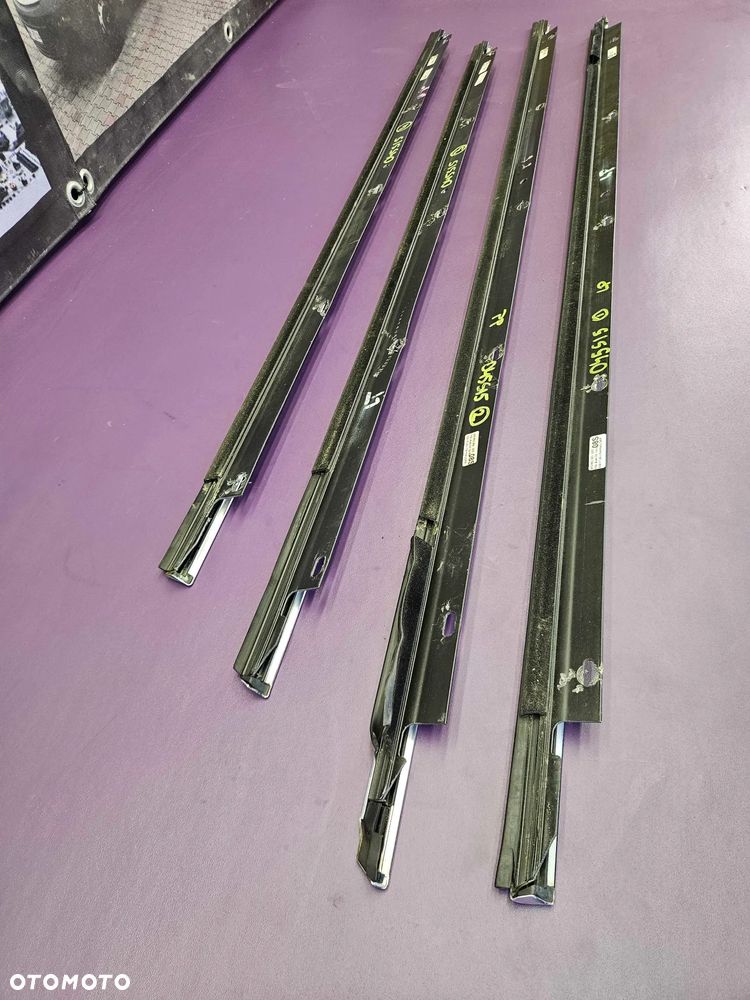 Listwa Listwy Zgarniajace Szyb Szyby Chrom Chromowane AUDI A6 C6 Sedan Kombi - 28