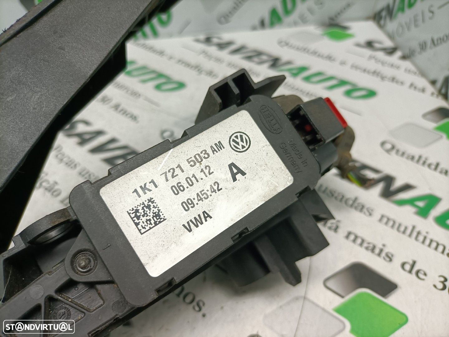 Pedal Acelerador / Acelarador / Potenciómetro Audi A3 Sportback (8Pa) - 3