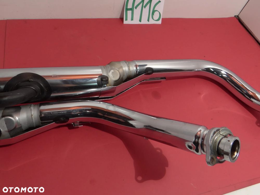 H116  HONDA VT SHADOW 750  TŁUMIK WYDECH KOLEKTOR SANKEI2411  HONMFE0750 - 11