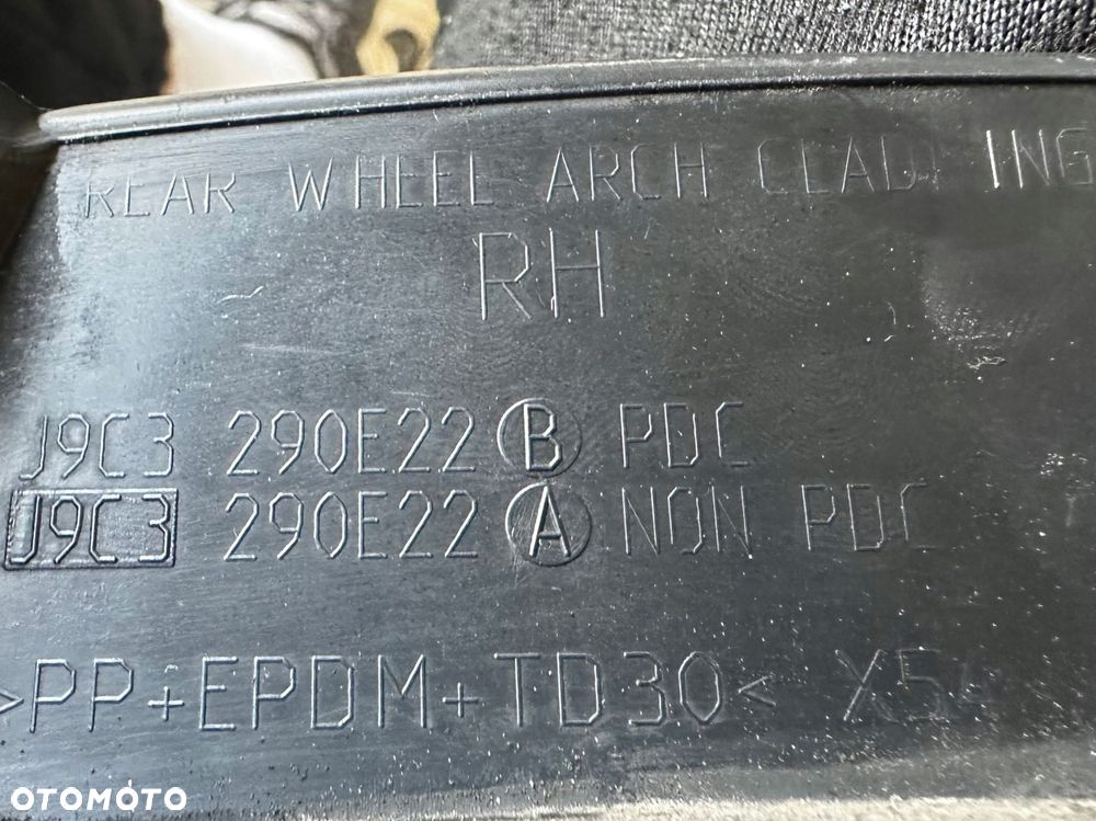 listwa błotnika tył tylna prawa pdc jaguar e-pace j9c3-290e22-b - 10