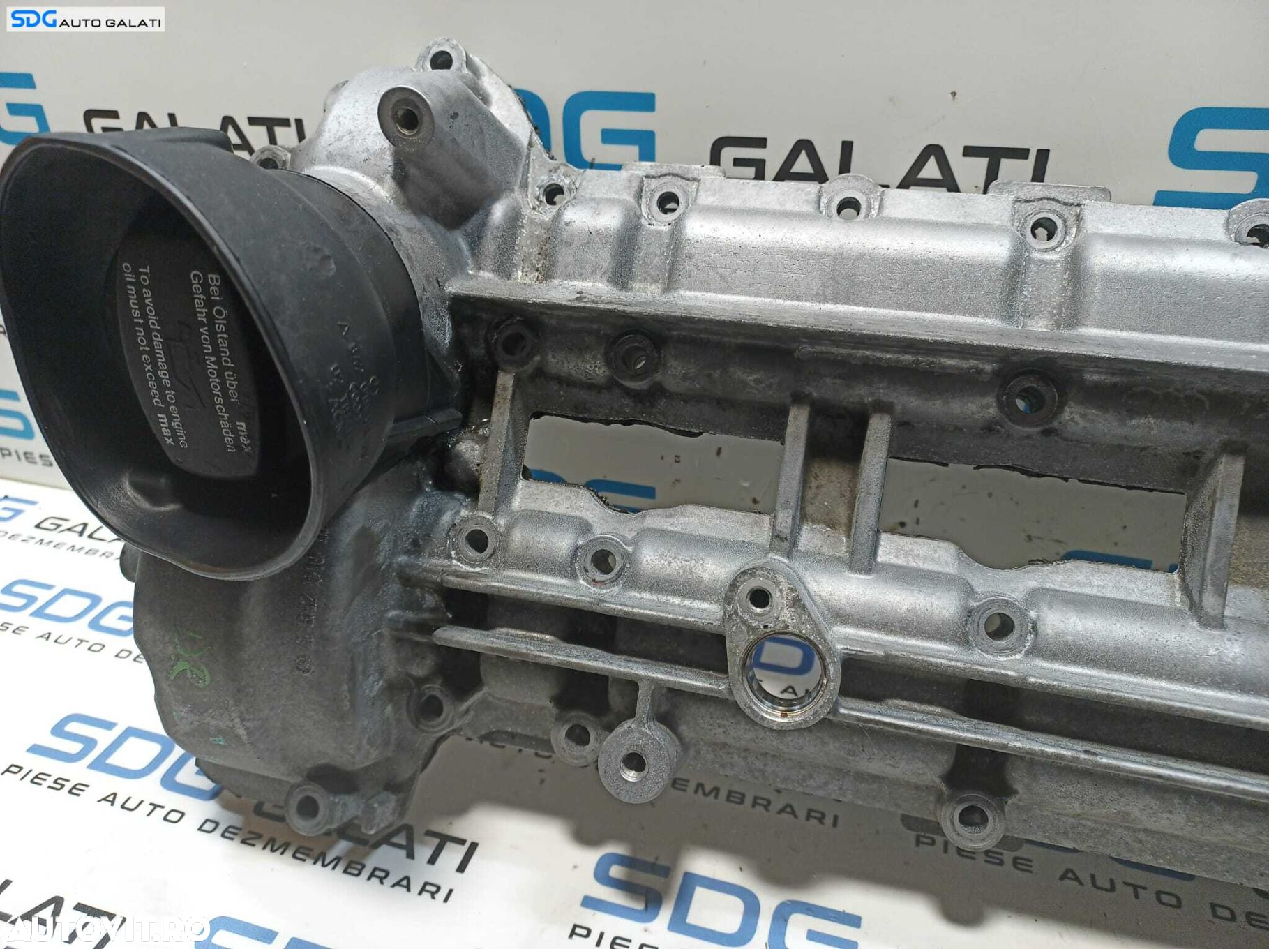 Capac Culbutori Chiulasa Chiuloasa Dreapta OM642 642930 Mercedes Clasa ML Class W164 320CDI 350CDI 3.0 CDI 2005 - 2011 Cod A6420101630 [X3562] - 2