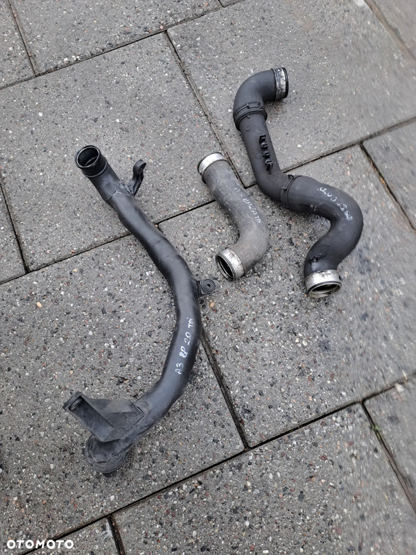 Audi A3 8P 2.0 TDi 140KM przewody powietrza turbosprężarki