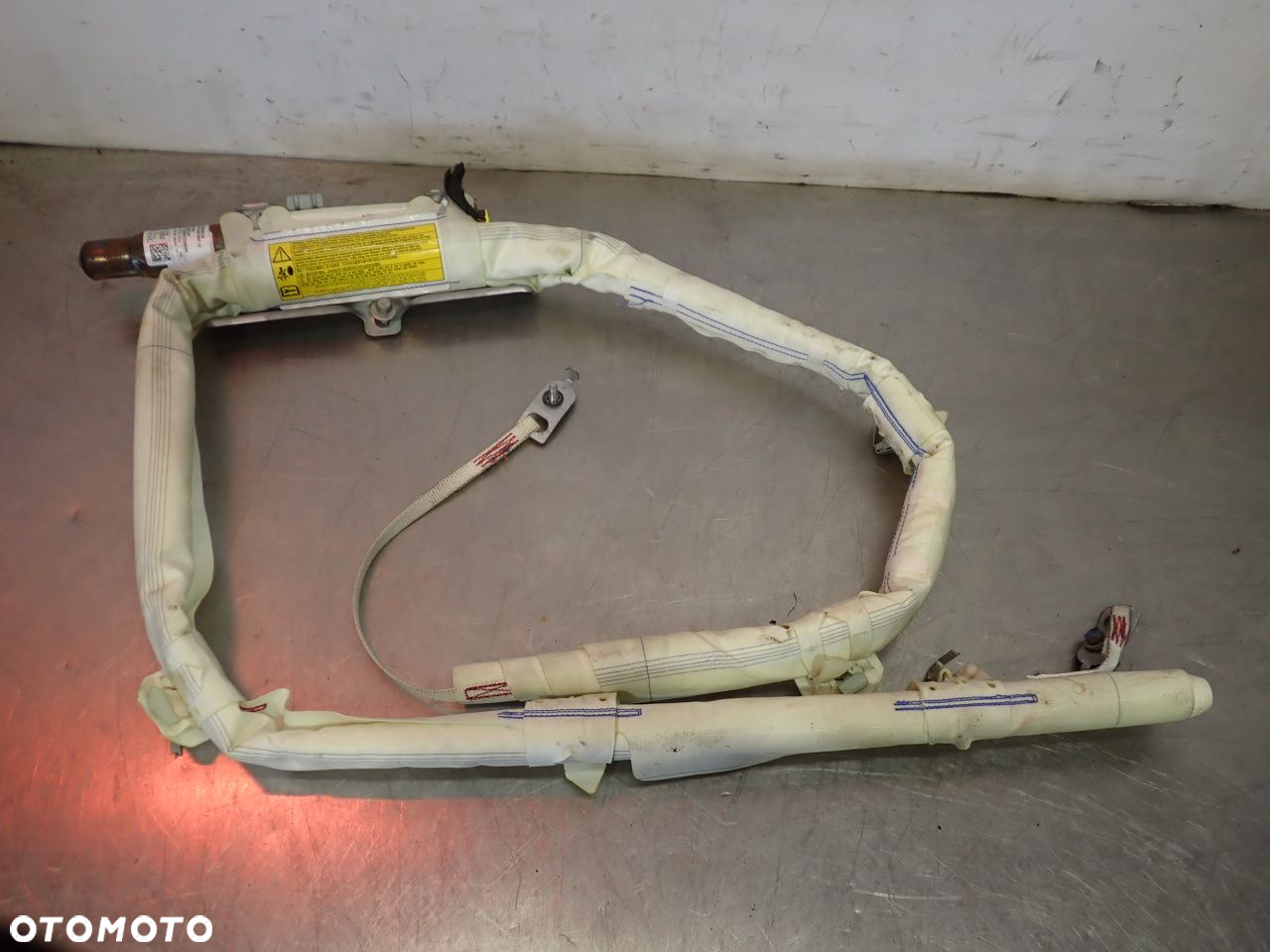 KURTYNA POWIETRZNA LEWA KIEROWCY CHEVROLET CRUZE I LIFT - 4