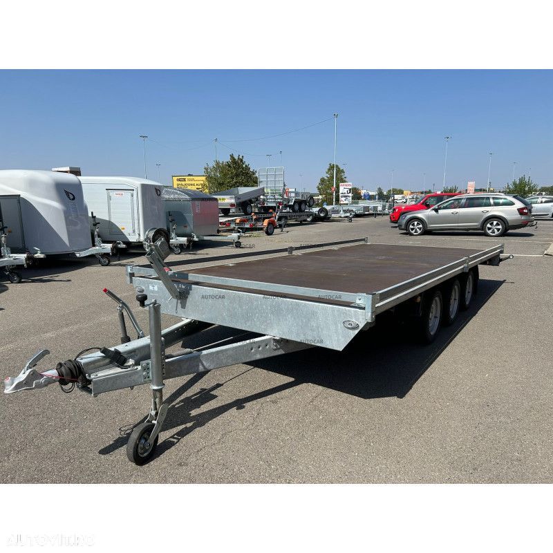 Autocar Platforma universala cu trei axe, cu sistem de franare, 6000x2100 pe 3 axe - 5