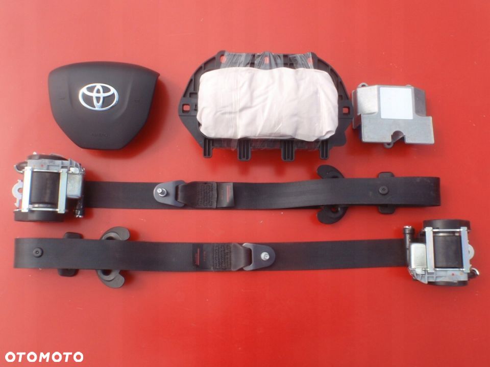 TOYOTA PROACE AIRBAG PODUSZKA POWIETRZNA KIEROWCY PASAŻERA PODUSZKI PASY PAS naprawa regeneracja !!! - 1
