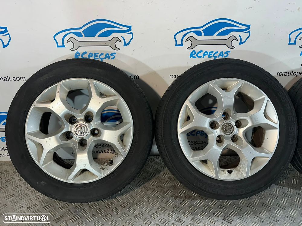 .Conjunto Jantes 16 Originais Opel GM 6.5J ET37 5x110 - 5