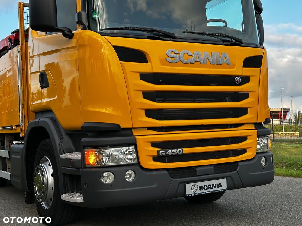 Scania G450 bez EGR 6x2 HDS dźwig Palfinger PK12001l Idealny Stan - 10
