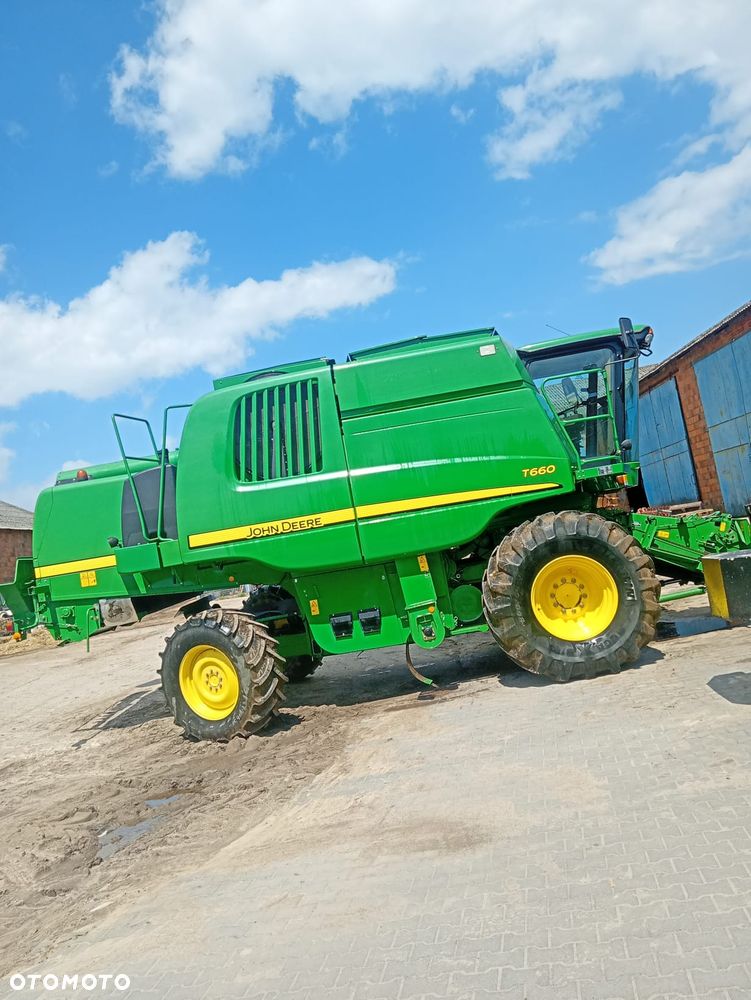 John Deere T660 2008 rok, Heder 6,7 m , Stan Bardzo Dobry - 1