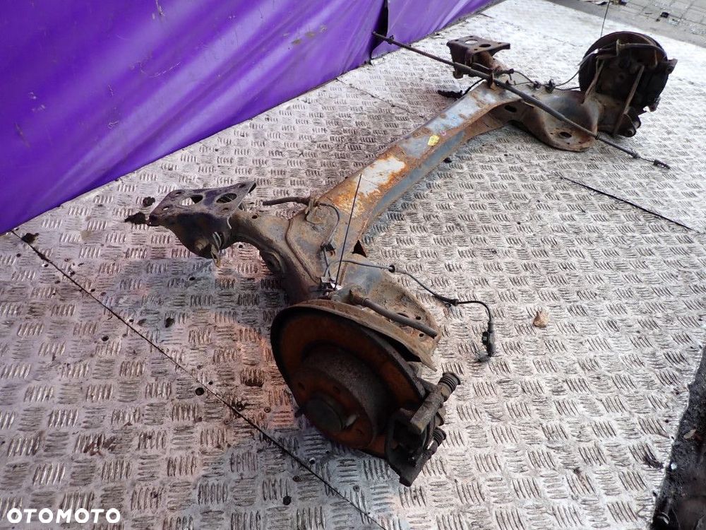 FIAT STILO BRAVO II OŚ TYLNA BELKA TYŁ TARCZE ABS - 2