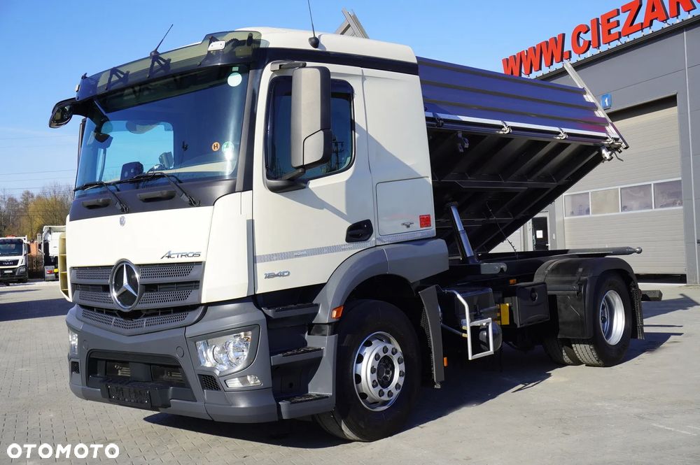 Mercedes-Benz Actros 1840 / NOWA Wywrotka 3-stronna 10 EPAL / Blokada mostu / Ład. 10 t - 3