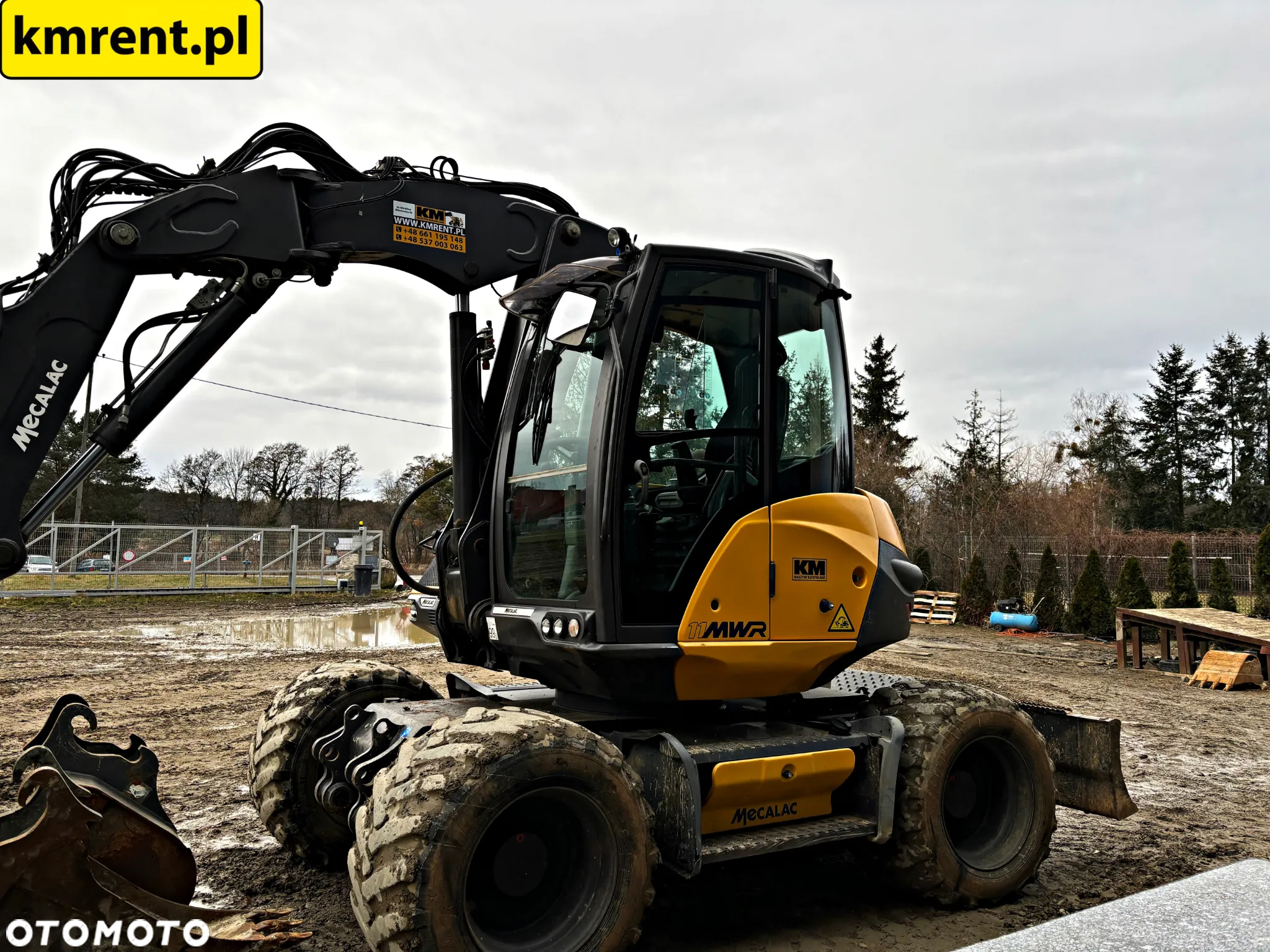 Mecalac 11 MWR KOPARKA KOŁOWA 2019r. | 9 12 LIEBHERR 311 309 TAKEUCHI 295 KOMATSU PW 98 118 - 10