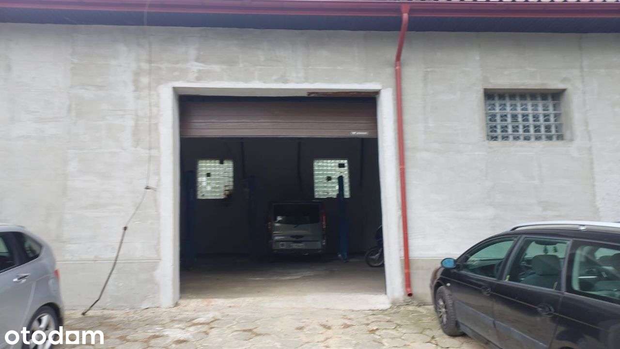 Garaż TIR warsztat podnośnik 50-400m2 magazyn hala monitoring