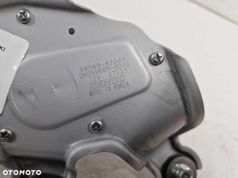 KIA SOUL II 2 MECHANIZM WYCIERACZKI TYLNEJ TYŁ 98700-B2000 - 4