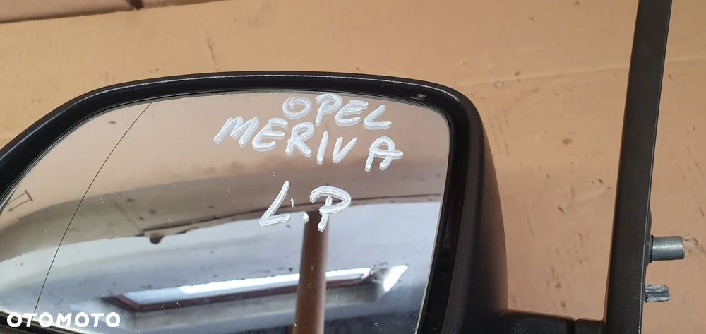 Lusterko zewnętrzne lewe manualne Europa Opel Meriva A 13176259 - 8