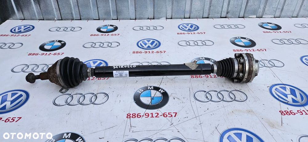 VW Scirocco R LIFT 2.0 TSI CDLK Półoś przód prawy Półoś prawa Długa Przegub 5K0407272D - 1
