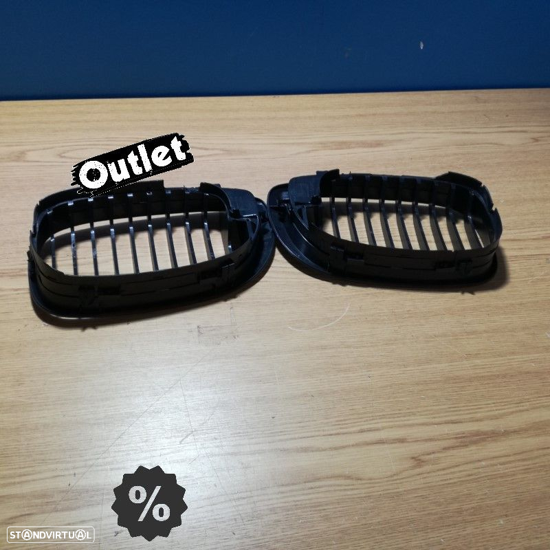 C020087C2. GRELHAS PARA BMW E46 03-06 COUPÉ CABRIO PRETO MATE - 5
