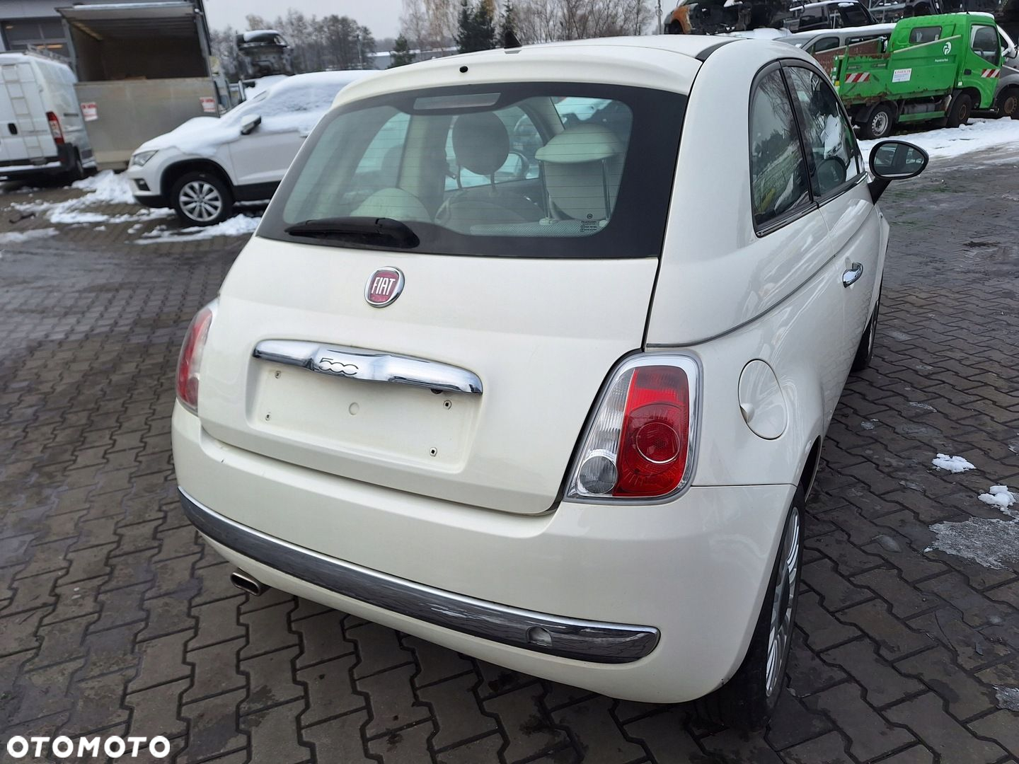 FIAT 500 312 OŚ OŚKA BELKA ZAWIESZENIA TYŁ BĘBEN FORD KA II 2 MK2 - 4