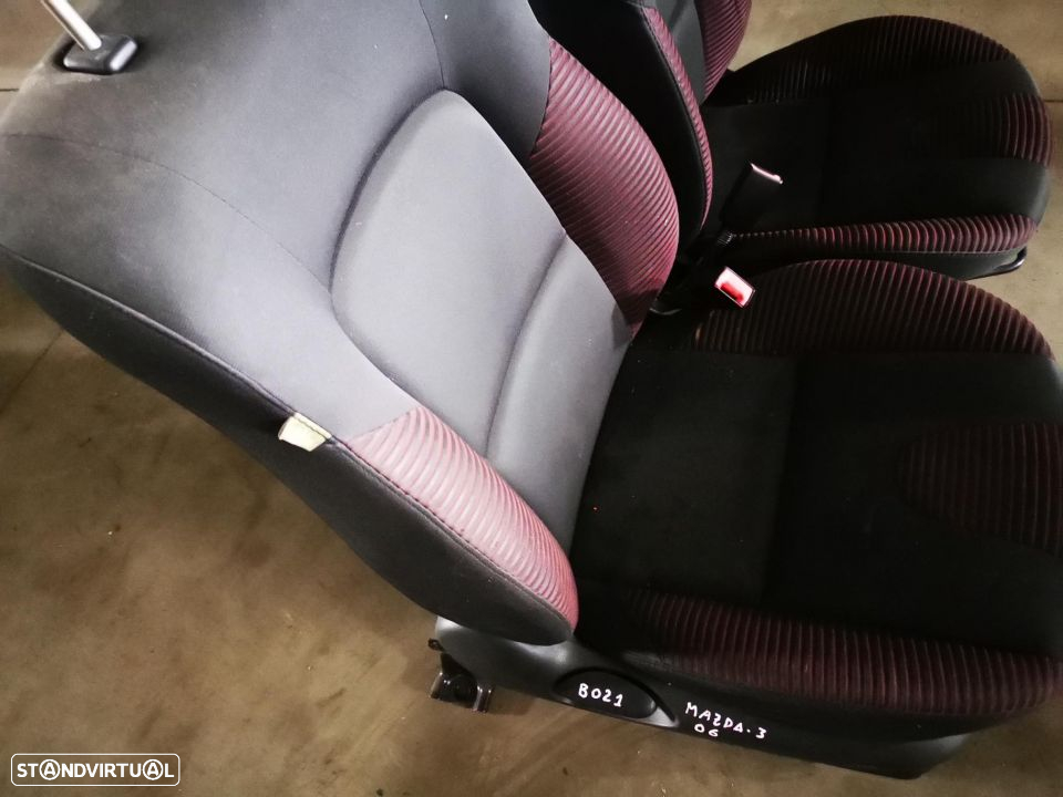 MAZDA 3 2006 CONJUNTO DE BANCOS + FORRAS B021 - 5