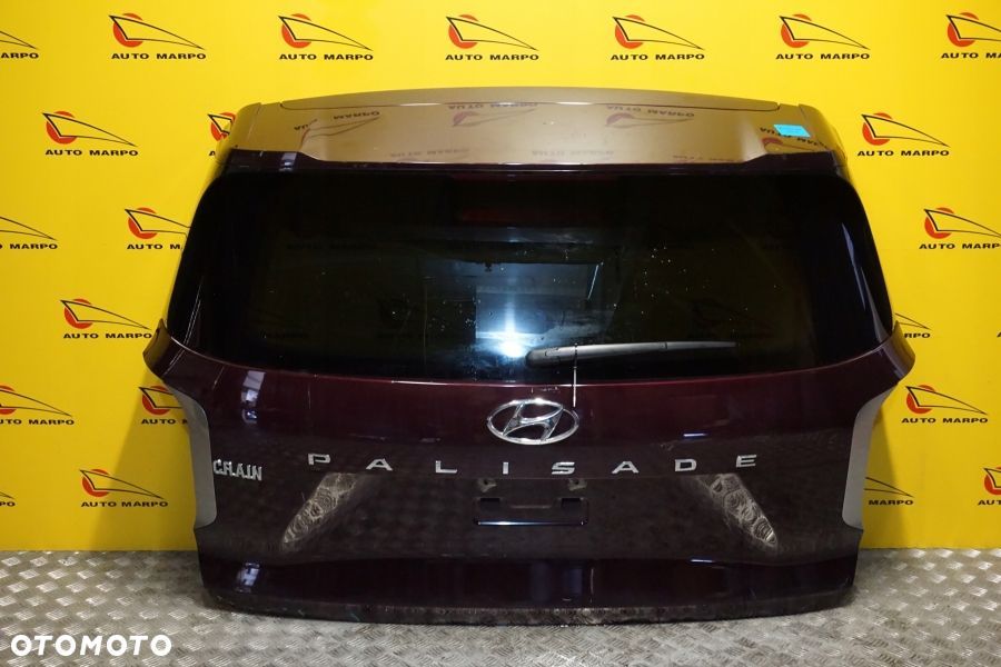 HYUNDAI PALISADE 2020 2025 Klapa Tylna Bagażnika Szyba Spoiler Komplet USA - 2
